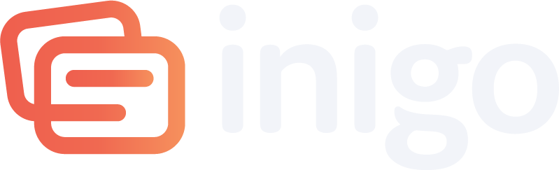 Inigo Digital Business Card Logo Light